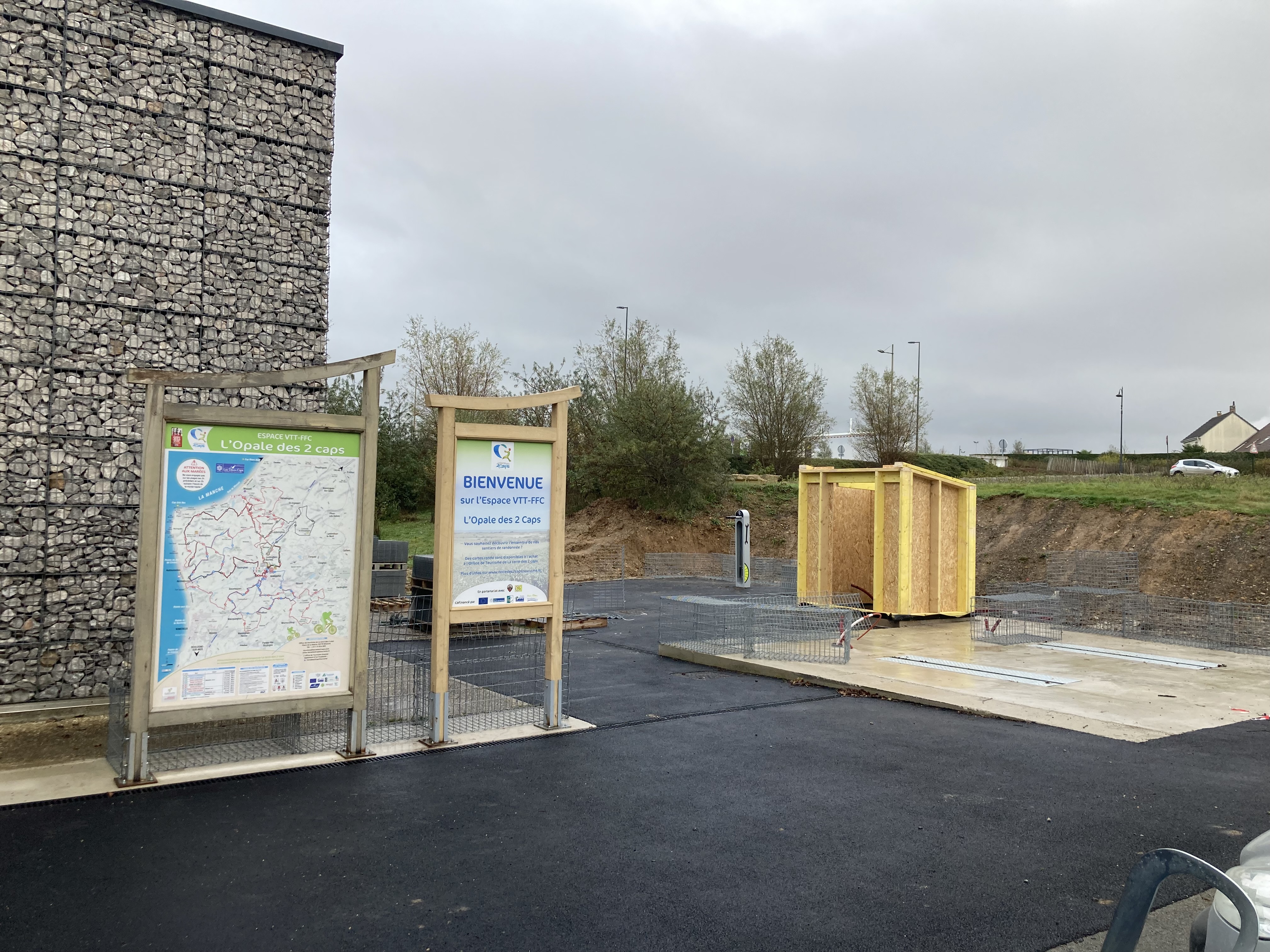 Création d’une station de lavage afin d’apporter un  service qualitatif à la randonnée VTT - 34 531.27 €