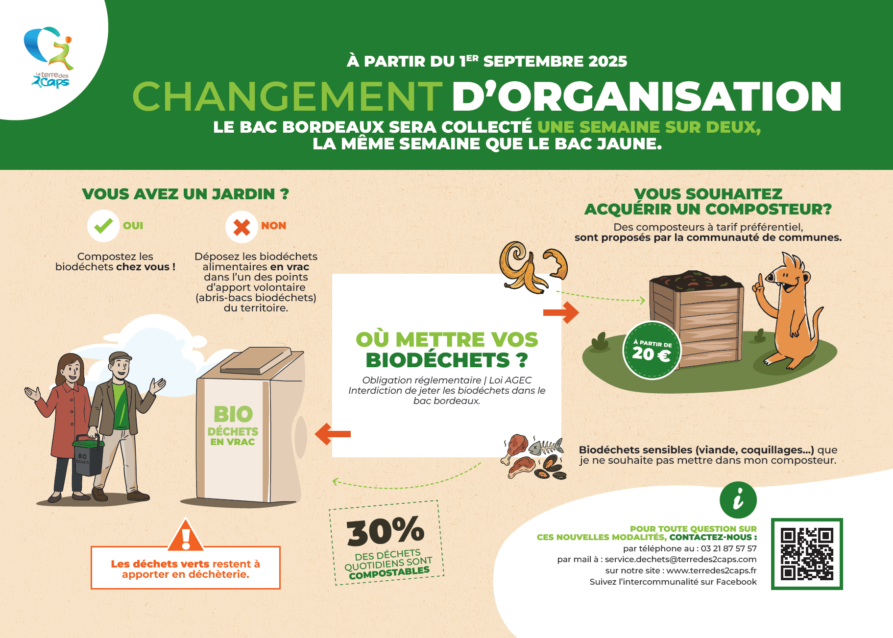 La collecte de vos déchets évolue